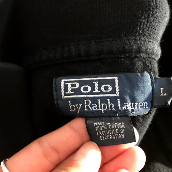 Polo Ralph Lauren Quarter-Zip / Pullover Sweater - Picture 3 of 3